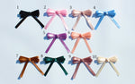 orangecheck loopbow ribbon