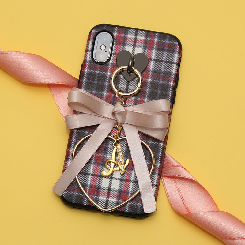 bruncheck  loopbow ribbon