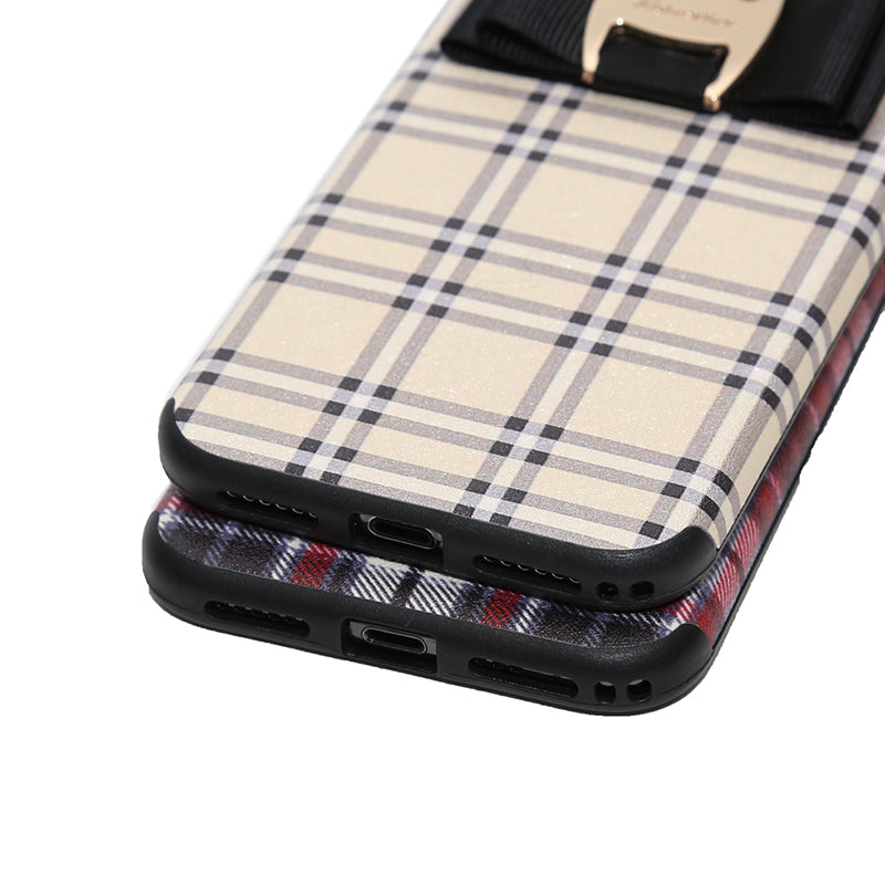 bruncheck buckle ribbon
