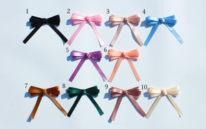 colorful alamaincheck loopbow ribbon