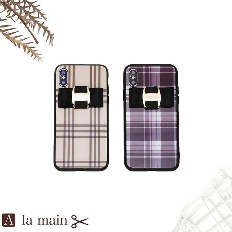 alamaincheck buckle ribbon