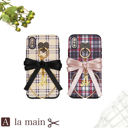 bruncheck  loopbow ribbon